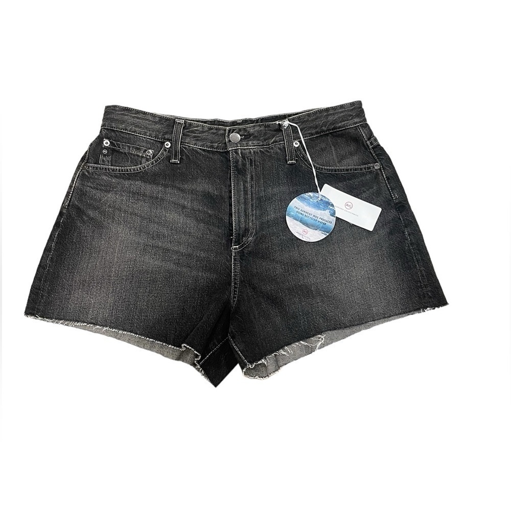 NWT! AGOLDE Alexxis High-Rise Wedgie Shorts - Picture 4 of 10